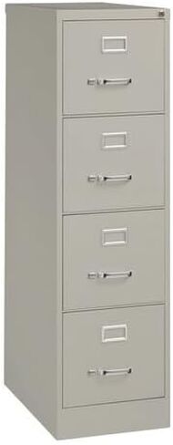 ملف ALERA VERTICAL ، 4 أدراج ملفات بحجم الأحرف ، رمادي فاتح ، 15 "× 25" × 52 " in Saudi Arabia