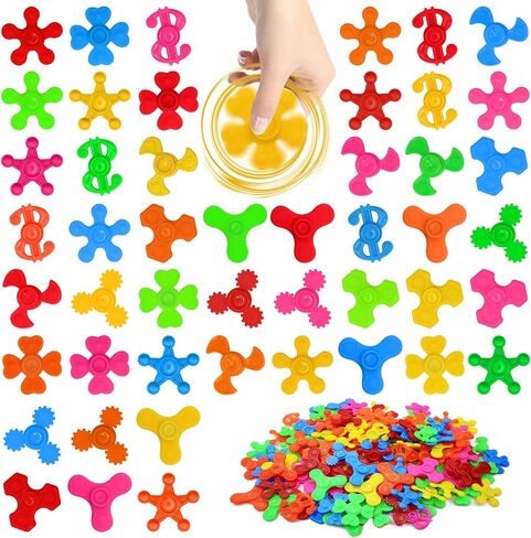 60 pcs mini fidget spinner toys ، toys toys bulk for Kids ، Sensory Hand Fidget Pack bulk | ألعاب القلق تخفض تخفيف الإجهاد ، والأساليب المتنوعة ، وجوائز الفصول الدراسية للأطفال in Kuwait
