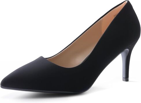 DREAM PAIRS Women's High Stiletto Heels Closed Pointed Toe Dress Pumps Shoes for Wedding Work Office Business, 3 Inches in Kuwait