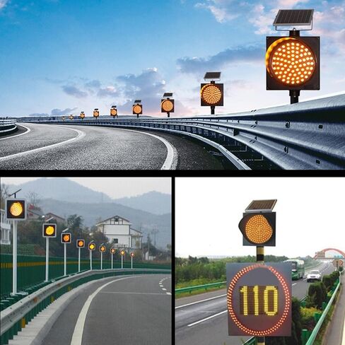 مصابيح إشارة مرور LED ، أضواء تحذير أمان شل شل شل شيلار (20 سم) in Kuwait