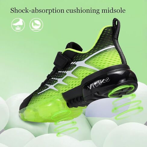 JMFCHI Kids Sneakers Boys Girls Tennis Running Shoes Outdoor Hiking Sneaker for Boys Athletic Breathable in Kuwait