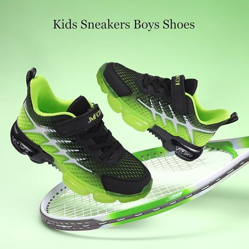 JMFCHI Kids Sneakers Boys Girls Tennis Running Shoes Outdoor Hiking Sneaker for Boys Athletic Breathable in Kuwait