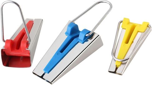 jojofuny 1set Bias Tape Maker Set Fabric Quilting Tool for DIY Binding Includes Precision Tools for Creating Professional Bias Tape for Quilting and Sewing 3pcs in Saudi Arabia
