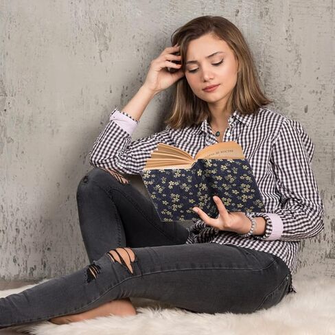 أغلفة الكتب للورق ، واقي غلاف الكتب ، واقي القابل للتعديل ، يناسب A5 الحجم 5.5x8.2 بوصة غلاف عادي لحماية روايات Sofcover Softcover in Kuwait