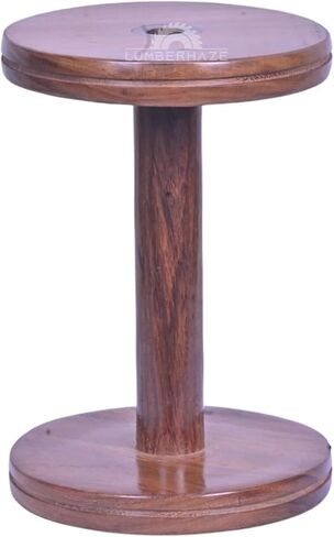 Handmade Wooden Yarn Spinning Wheel with 3 Bobbins for Beginners and Professional Spinners, 16 Inch Wheel in Saudi Arabia
