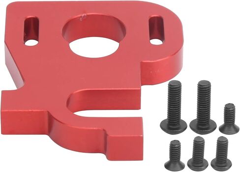Keenso RC Car Motor Mount, Adjustable Aluminum Alloy RC Motor Mount RC Car Motor Mount Seat Holder RC Car Accessory for Wltoys 1/14 144001(red) in Saudi Arabia