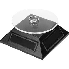 حامل شاشة الدوران الشمسي ، ABS بلاستيك 360 درجة الدوار الدوار لمجموعة طرازات مجوهرات الهاتف مشاهدة in Kuwait