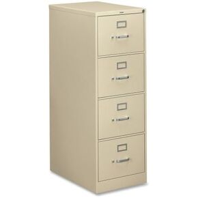 HON 310 Series Vertical Files w/Locks-4 Drawer File, Vertical, Legal, 18-1/4"x26-1/2"x52", Putty in Kuwait