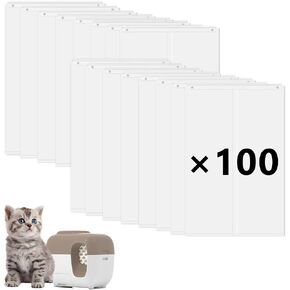 100Pcs Cat Litter Box Liners Compatible with PetSnowy SNOW+ Cat Litter Box in Saudi Arabia