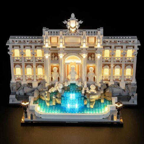 BRIKSMAX 2.0 Light Kit for Lego Trevi Fountain -Innovative Led Lighting Compatible with Lego Architecture 21062 - Not Included Lego Set in Saudi Arabia