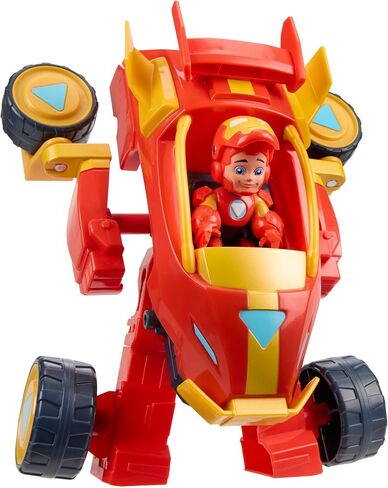 الرجل الحديدي وأصدقائه الرائعين Marvel 2-in-1 Mech Suil & Mech ، وشخصية الحركة ومجموعة مركبات الألعاب ، وألعاب Hero Super Super Super 3 بوصات ، من العمر 3+ in Kuwait
