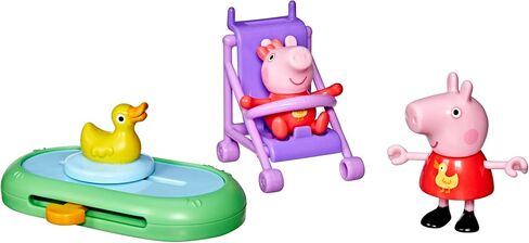 Peppa Pig Peppa و Evie's Park Playet مع 2 شخصين و 2 إكسسوارات ، ألعاب ما قبل المدرسة للفتيات والفتيان البالغة من العمر 3 سنوات وما فوق in Saudi Arabia