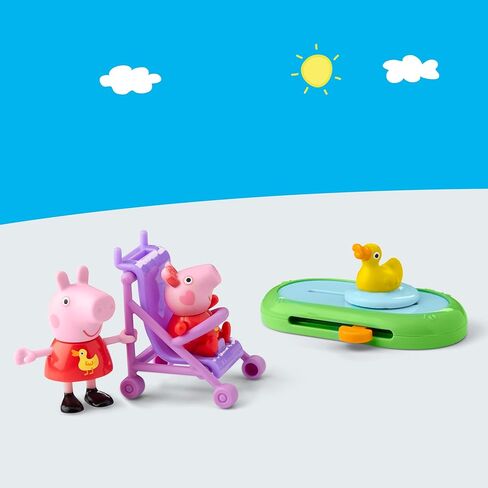 Peppa Pig Peppa و Evie's Park Playet مع 2 شخصين و 2 إكسسوارات ، ألعاب ما قبل المدرسة للفتيات والفتيان البالغة من العمر 3 سنوات وما فوق in Saudi Arabia