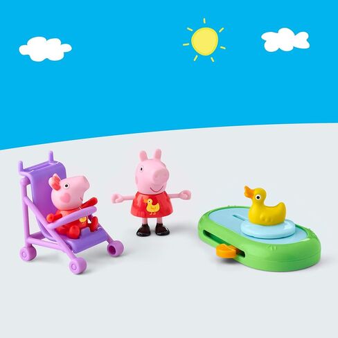 Peppa Pig Peppa و Evie's Park Playet مع 2 شخصين و 2 إكسسوارات ، ألعاب ما قبل المدرسة للفتيات والفتيان البالغة من العمر 3 سنوات وما فوق in Saudi Arabia
