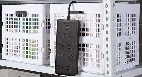 3-Pack Collapsible Plastic Storage Crates,Foldable Crates for Storage,16L (White) in Kuwait