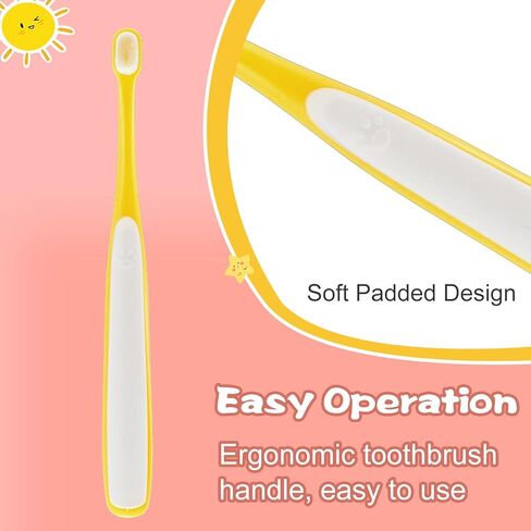 3 Pack Small Dog Toothbrush, Small Breed Cat Toothbrushes for Cat & Puppy, Utral Soft Bristles Deep Cleaning Mini Head Tooth Brush for Tiny Puppy Kitty in Kuwait