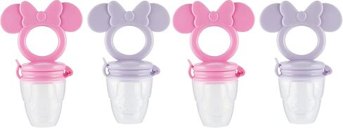 Disney Mickey and Minnie Teether with Fruit Feeder - Safe and Durable Design for Soothing Your Baby's Teething Pains in Saudi Arabia