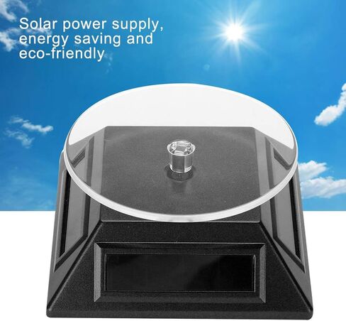 حامل شاشة الدوران الشمسي ، ABS بلاستيك 360 درجة الدوار الدوار لمجموعة طرازات مجوهرات الهاتف مشاهدة in Kuwait