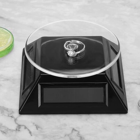 حامل شاشة الدوران الشمسي ، ABS بلاستيك 360 درجة الدوار الدوار لمجموعة طرازات مجوهرات الهاتف مشاهدة in Kuwait