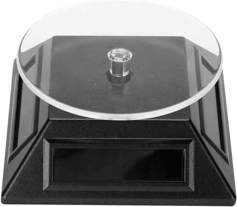 حامل شاشة الدوران الشمسي ، ABS بلاستيك 360 درجة الدوار الدوار لمجموعة طرازات مجوهرات الهاتف مشاهدة in Kuwait