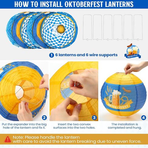 37 PCS Oktoberfest Party Decor Kit Bavarian Pennant Flags Paper Fans Paper Lanterns Octoberfest Party Party Supplies Home Yard Decor in Saudi Arabia