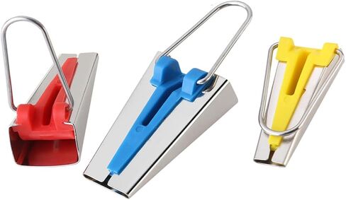 Angoily Bias Tape Maker Set for Sewing 3-Piece Fabric DIY Binding Tool for Quilting and Craft Projects in Saudi Arabia