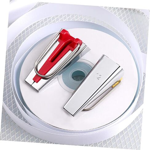 Angoily Bias Tape Maker Set for Sewing 3-Piece Fabric DIY Binding Tool for Quilting and Craft Projects in Saudi Arabia