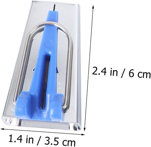 Artibetter 5PCS Bias Tape Maker Set Versatile Sewing Accessories for Quilting and Binding Includes 6mm 9mm 12mm 18mm and 25mm Sizes for DIY Sewing Projects and Crafts in Saudi Arabia