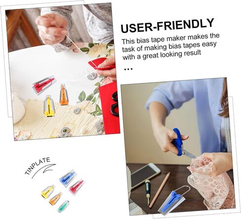 ARTIBETTER 15pcs Bias Tape Maker Hemming Sewing Machine Tool DIY Quilt Binding Bias Binding Maker in Saudi Arabia