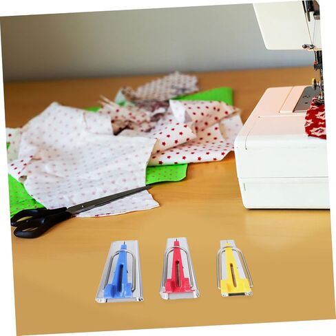 ARTIBETTER 15pcs Bias Tape Maker Hemming Sewing Machine Tool DIY Quilt Binding Bias Binding Maker in Saudi Arabia