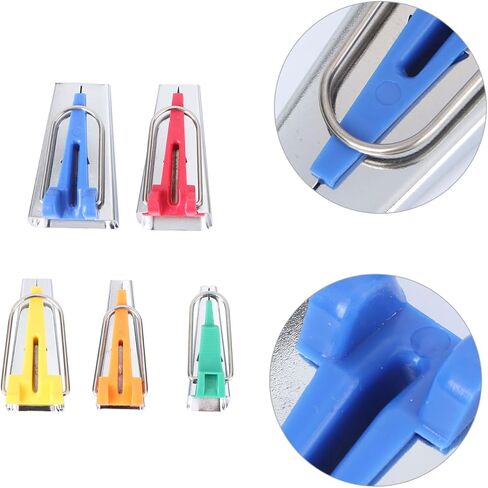 ARTIBETTER 15pcs Bias Tape Maker Hemming Sewing Machine Tool DIY Quilt Binding Bias Binding Maker in Saudi Arabia