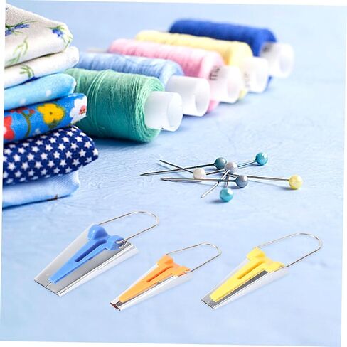 ARTIBETTER 15pcs Bias Tape Maker Hemming Sewing Machine Tool DIY Quilt Binding Bias Binding Maker in Saudi Arabia