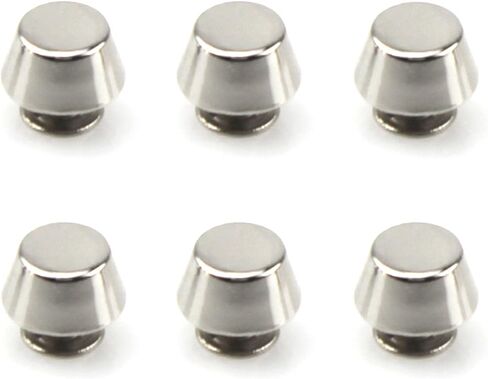 YankMooM 30Pack Light Gold Purse Feet Studs for Handbags, Wallets, Belts & Pet Collars - 1cm Rustproof Brass Screw Rivets DIY Leather Craft Hardware in Saudi Arabia
