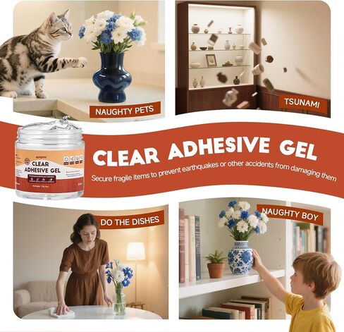 6 أوقية يعرض جل للمتحف Clear Exhibit Ashesives Museum Exhibition ، وهلام لاصق صافية للأشياء الثمينة والتحف ، والزجاج والكريستال ، والسيراميك ، والخشب ، ومتحف المعرض القابل لإعادة الاستخدام in Kuwait