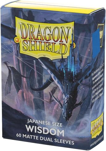 أكمام يابانية من Arcane Tinmen Dragon Shield - غير لامعة مزدوجة لاغون 60CT - أكمام بطاقات ناعمة وصعبة - متوافقة مع Pokemon وYugioh وMagic The Gathering - MTG، TCG، OCG، (AT-15148) in Saudi Arabia