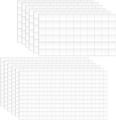Xliuax 12 Sheets نقاط الرغوة مربعات ، مربعات رغوة مزدوجة من جانب الحرف ثلاثية الأبعاد شريط الرغوة المربع للاصطدام للاصطدامات للاصطدامات لمكتب سجلات DIY Supplies 2 (0.47in/12mm ، 0.24in/6mm) in Kuwait