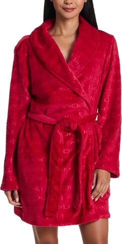bebe Womens Mid-Length Plush Pajama Lounge Robe Bathrobe in Saudi Arabia