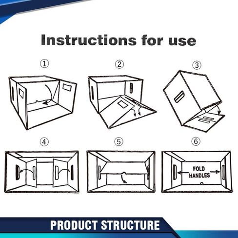 PIT66 5 Pcs Comic Book Storage Boxes, Holds 150-175 Comics Each, Collapsible, Stackable, Moistureproof, White, 15.83"L x 11.42"W x 7.87"H in Saudi Arabia