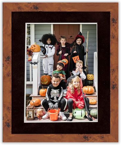 12x16 Mat for 8.5x11 Photo - Precut Purple Crocus Suede Picture Matboard for Frames 12 x 16 Inches - Bevel Cut to Display Art 8.5 x 11 - Acid Free Pack of 10 MATS with Backing Boards & Clear Bags in Saudi Arabia