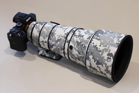 Rolanpro Waterproof Lens Camouflage Coat for Sony FE 300mm F2.8 GM OSS Lens Protective Sleeve Case for Sony 300mm Lens Cover-#26 Army Green Waterproof in Kuwait