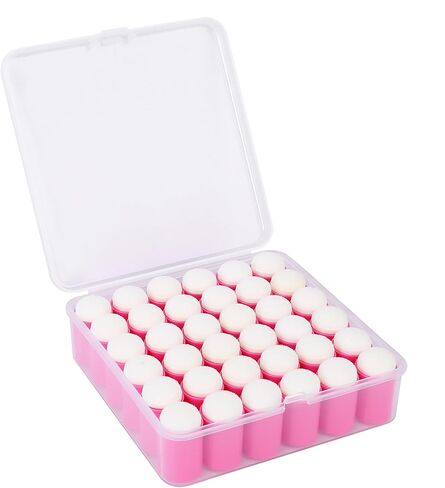 36 Pieces Sponge Daubers W/Storage Case - Perfect for Use with a Variety of Coloring Mediums Such as Ink, Paint, Glue & More - Fits Over The Finger and Makes Blending Accuracy Easier in Saudi Arabia