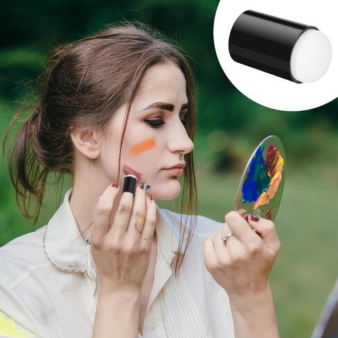 30 PCS Craft Finger Sponge Daubers ، إسفنجية للطلاء Daubers Daubers لإسفنجة لصنع البطاقات حبر ختم الطلاء - الأسود in Kuwait
