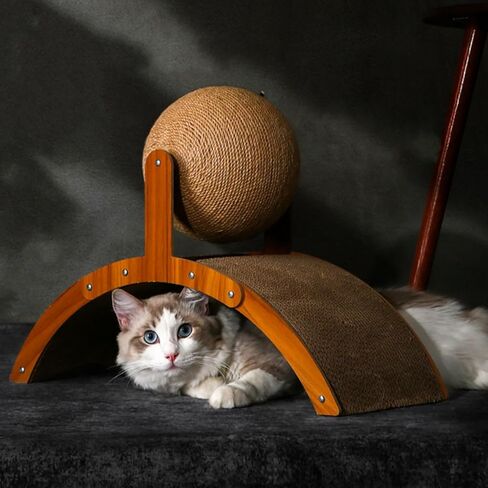 وسادة خدش للقطط ， خدش القط post ， CATBORKE CAT SCRATCHER ， هريرة خدش ， SISAL CAT SCRINCING BOARD in Kuwait
