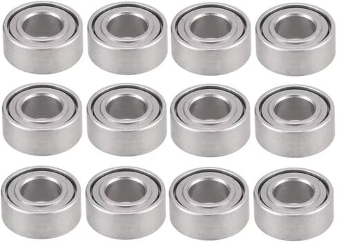 متوافق مع WPL C14 C24 C34 C44 MN لـ MN99S RC CAR PARTSORIES 12PCS BEARING 3X6X2MM RC PARTS in Kuwait