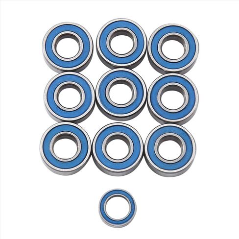 متوافق مع Tamiya CW01 RC Car Pression Parts Accessories 10pcs محمل مجموعة الأجزاء RC in Saudi Arabia