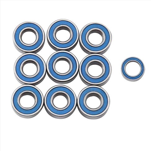 متوافق مع Tamiya CW01 RC Car Pression Parts Accessories 10pcs محمل مجموعة الأجزاء RC in Saudi Arabia