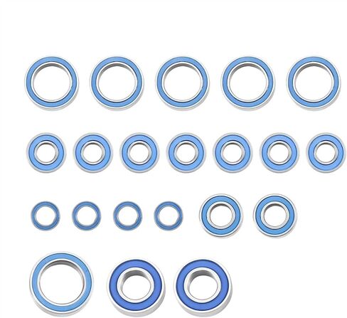 Compatible with Traxxas for Slash 4X4 for VXL for Rustler for Stampede HQ727 1/10 RC Car Parts Accessories 21Pcs Sealed Bearing Kit RC Accessories in Saudi Arabia