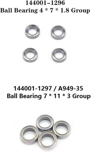 Compatible with Wltoys 144001 1/14 RC Car Upgrade Modification Replacement Parts Accessories Bearing 144001-1296 RC Parts in Saudi Arabia