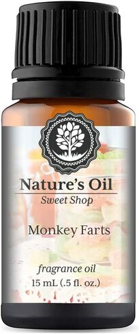 Monkey Farts Oil (15 مل) للنشر ، صنع الصابون ، الشموع ، المستحضر ، الروائح المنزلية ، رذاذ الكتان ، قنابل الحمام ، الوحل in Saudi Arabia