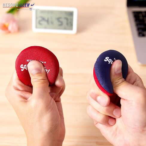 Finger Squeeze Fidget Toys for Adults – Silent Anxiety Relief Sensory Pad, Soft Silicone with Fabric Cover, Portable Calming Toy Set for Adults (Multicolor, 3) in Saudi Arabia